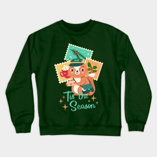 Tis the Season Letter Carrier Gift Design Crewneck Sweatshirt